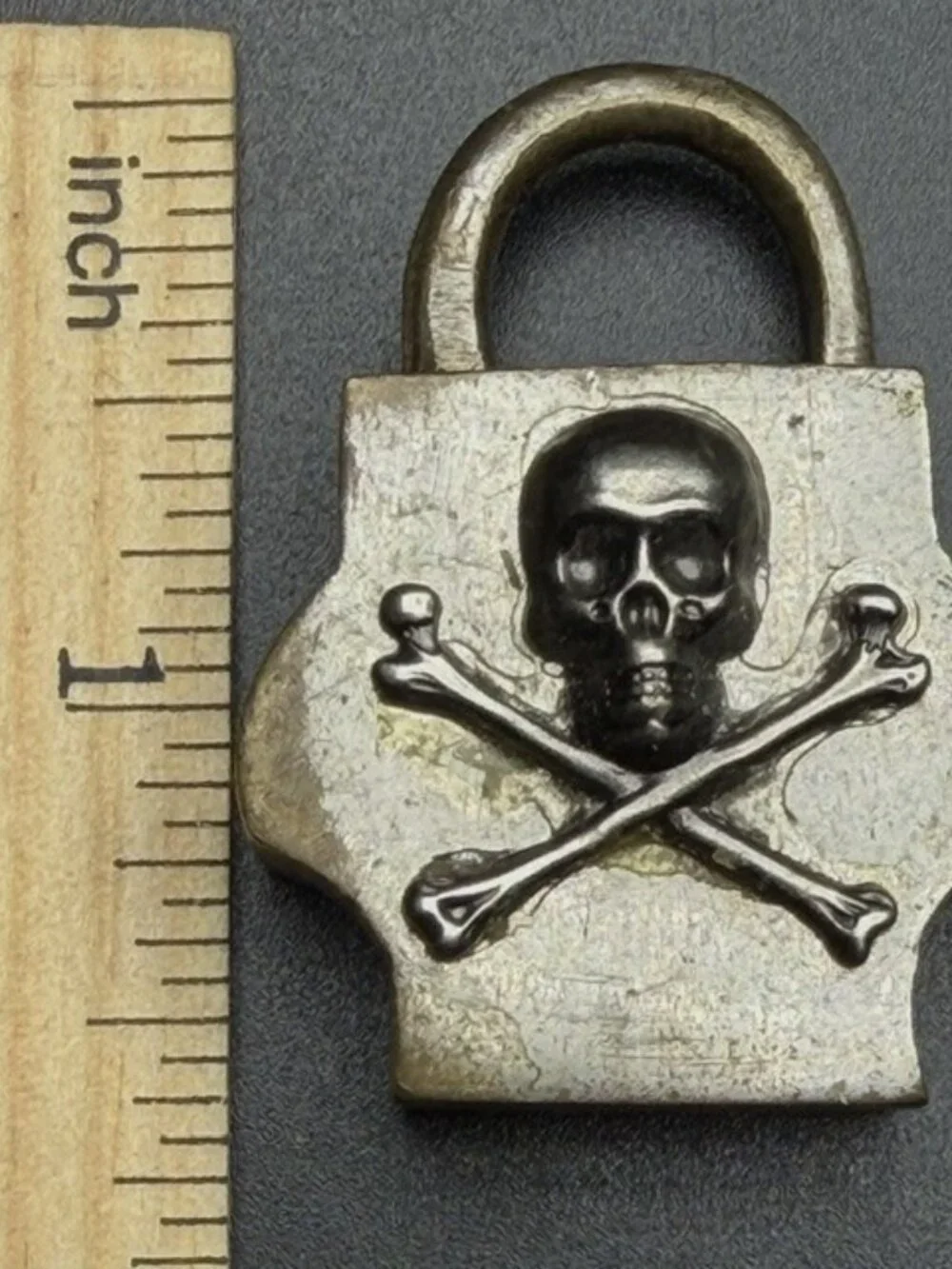 Vintage Rare Small KOHNOOR Lock Padlock No Key India 1960s